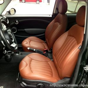 深圳汽車座椅皮套，深圳MINI汽車座椅真皮