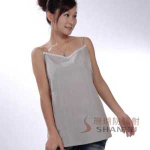供應銀纖維防輻射吊帶衫專業商-廣州珊瑚SHE006,適合夏季