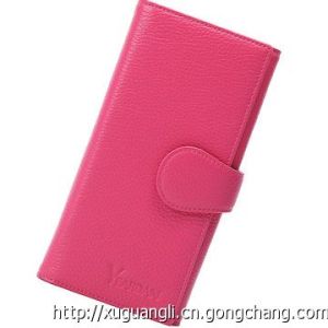 女士錢包女長款韓版三折真皮錢夾