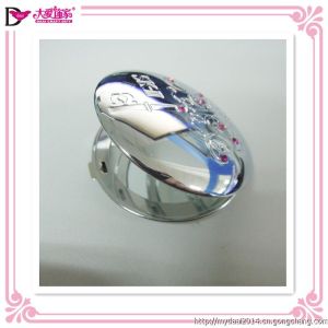 68mm圓形金屬不銹鐵鏡子 廠家定制生產化妝鏡子 禮品贈品鏡子