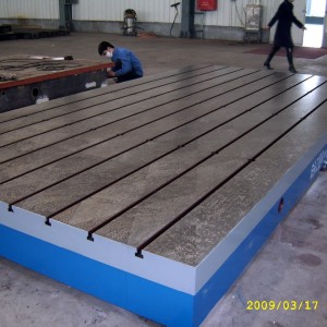 焊接裝配鑄鐵平臺