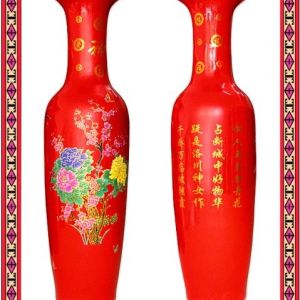 供應(yīng)定做陶瓷大花瓶 高檔禮品大花瓶 開業(yè)禮品大花瓶