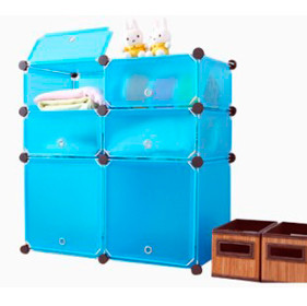 組裝衣柜 百變衣柜 團購魔片 魔片組裝收納柜-中國友愛商城