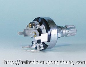 供應(yīng)RV17開(kāi)關(guān)電位器，B10K調(diào)光電位器，彎腳可調(diào)電位器