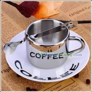 廠家直供不銹鋼反射咖啡杯