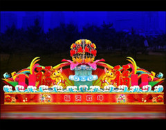 制作春節花燈、生肖燈