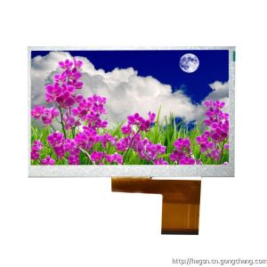 眾搏輝7寸普清模組50pin，800*480，250流明亮度