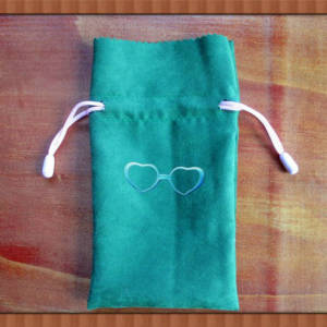 供應絨布束口袋眼鏡袋