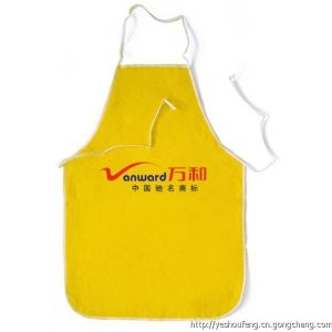 廠家促銷新款時尚印花圍裙 防水 防污PVC圍裙