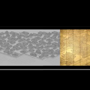 定制手繪絲綢墻布及裝飾畫