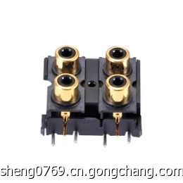 供應(yīng)蓮花座/RCA插座/插孔/接口/工廠加工