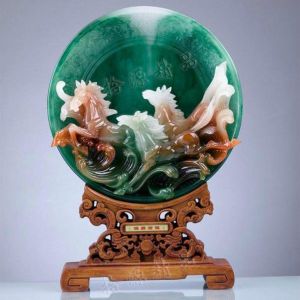 招財吉祥樹脂工藝品擺件，家居招財金蟾工藝禮品擺件，樹脂工藝禮品擺件