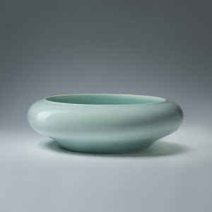 景德鎮(zhèn)正品陶瓷茶具原創(chuàng)純手工高端禮品 青白瓷水方