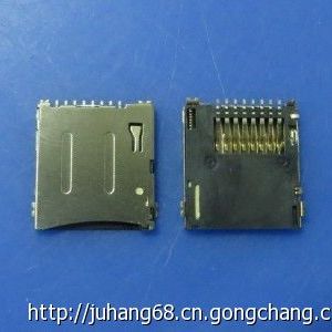 超薄TF 1.5h自彈式卡座