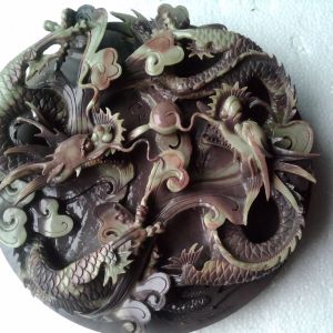 紫袍玉龍硯