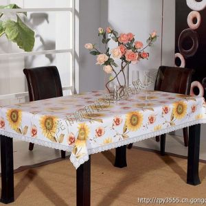 PVC耐高溫法蘭絨桌布 PVC法蘭絨桌布批發
