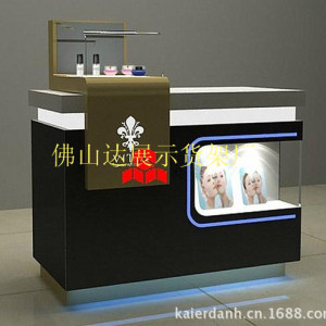 供應定做新款服裝貨架展示架 落地雙杠中島