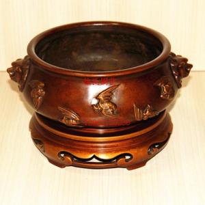 銅爐，一代制爐大師徐紅軍作品，吉祥工藝品廠
