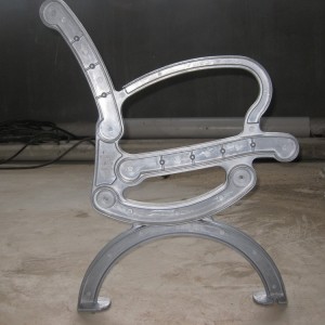 壓鑄鋁合金椅腳支架