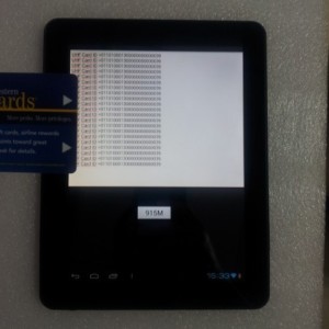 安卓RFID9.7寸手持數據采集終端