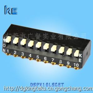 臺(tái)灣KE側(cè)撥碼開關(guān)DSPV08LHGET 插件、貼片