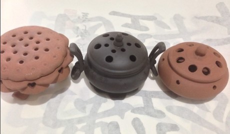 紫砂香爐/素面香爐/蓮花香爐/佛教佛具/盤香爐/檀香香爐/熏香爐