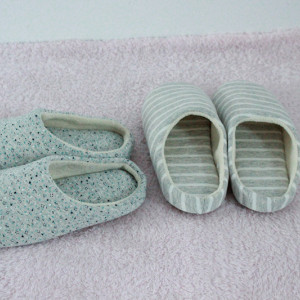 供應(yīng)供應(yīng)全棉小包跟地板拖鞋