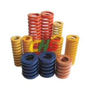 日產標準米思米規(guī)格矩形模具彈簧CSWL 藍色扁線鋼日標模具彈簧