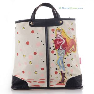 供應漫兒時尚帆布手繪包藝術包F-G026