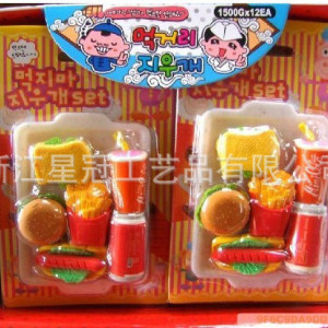 環(huán)保TPR材質(zhì)3d橡皮擦