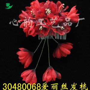 專業生產日韓版頭飾 新娘頭飾 胸花 帽花 鞋花 手工布花 頭帶花