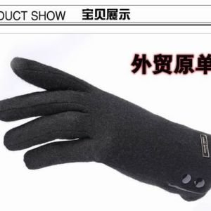 手套廠家供應(yīng)女式羊絨保暖手套（多色可選）