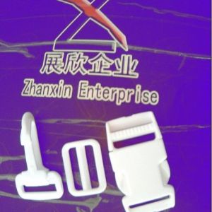 中國上海松江箱包配件白色塑料插扣內徑3.2CM現貨供應廠家