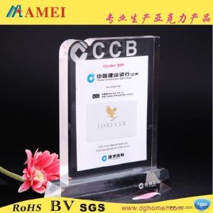 東莞亞克力無縫熱壓水晶膠展示架