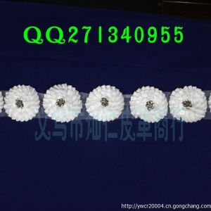 2014款手搖花邊輔料 花邊絲帶廠家 diy頭飾輔料批發 機織花邊