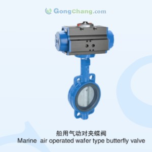 供應帶執行器的蝶閥