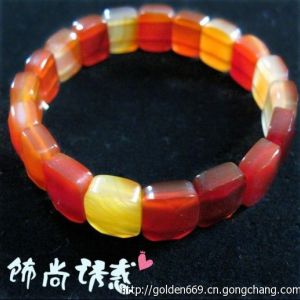 天然紅瑪瑙手鏈