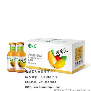合越果汁飲品 木瓜汁飲料批發零售 規格285ml*15瓶