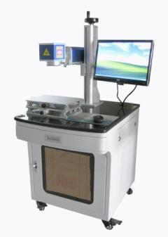光纖激光打標機成都三維工作臺激光打標機