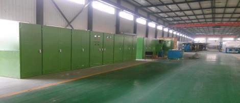 串聯(lián)一拖二中頻爐，可控硅串聯(lián)中頻電爐