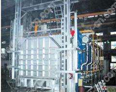 燃?xì)馐饺w維臺車爐