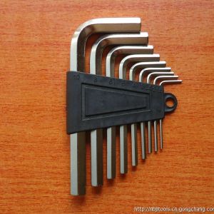 廠家直銷公制鍍鎳10件套內(nèi)六角扳手 扳手 6內(nèi)六角扳手 扭力扳手