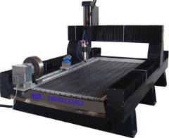 平面圓柱石材一體雕刻機(jī) 盤龍柱雕刻機(jī)