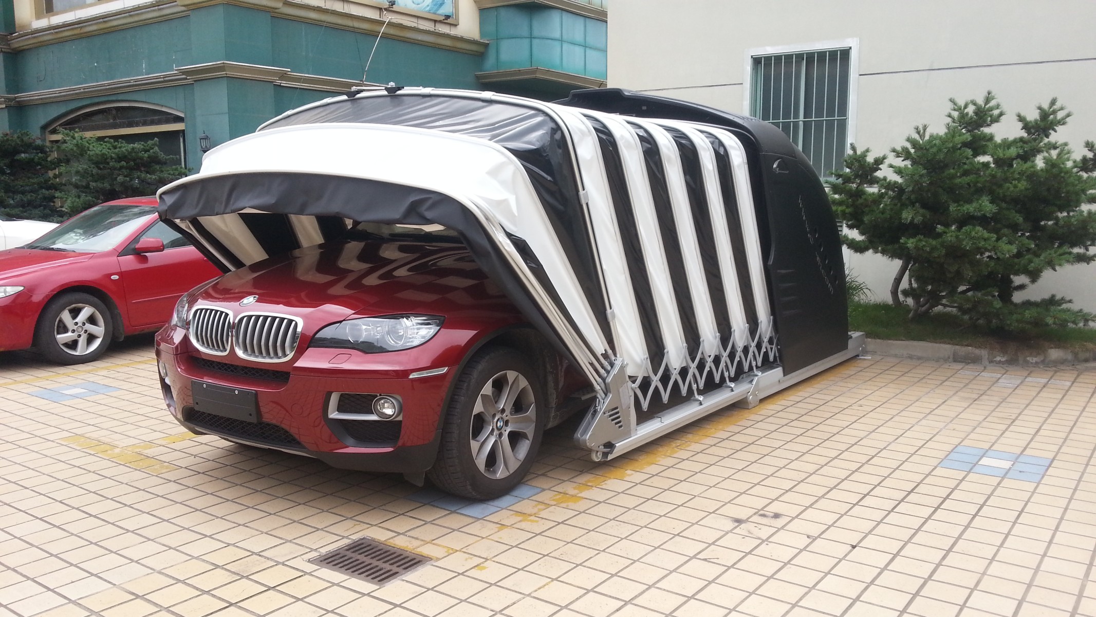 全自动移动车库,伸缩式移动车库生产,太阳能移动车库价格_图片_参数