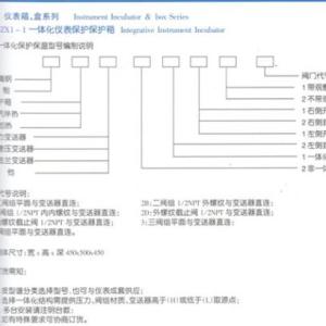 YZX-1一體化儀表保護保護箱