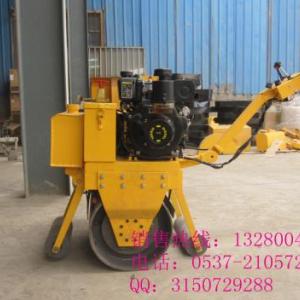 全國送貨上門手扶式大輪徑汽油壓路機 小型振動碾