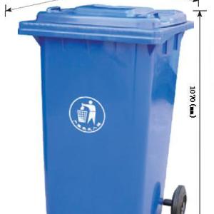 240L垃圾桶 塑料 可上垃圾車