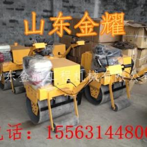 手扶式雙輪汽油壓路機價格 振動小碾參數 小型振動碾子
