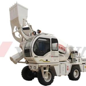 自上料混凝土攪拌車