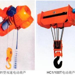 雙速電動葫蘆鋼絲繩電動葫蘆